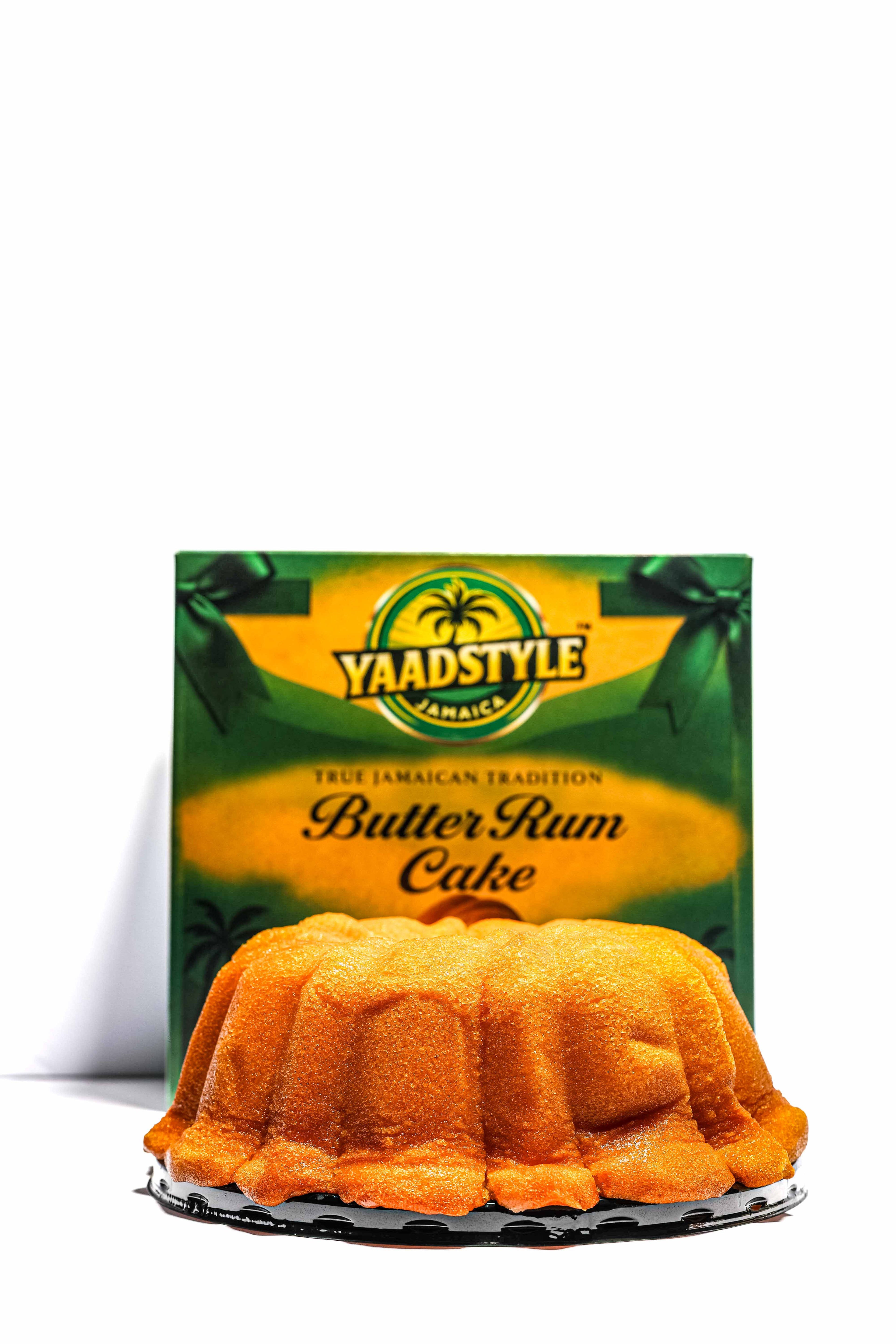YaadStyle Butter Rum Cake | True Jamaican Tradition | Moist Jamaican Rum Cake | 20 oz (566.9 g) | Rich Butter & Rum Flavor