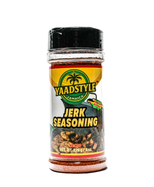 Jamaican YaadStyle Jerk Seasoning | Authentic Jamaican Jerk Spice Blend – 8 oz (226 g) | No MSG | Gluten-Free