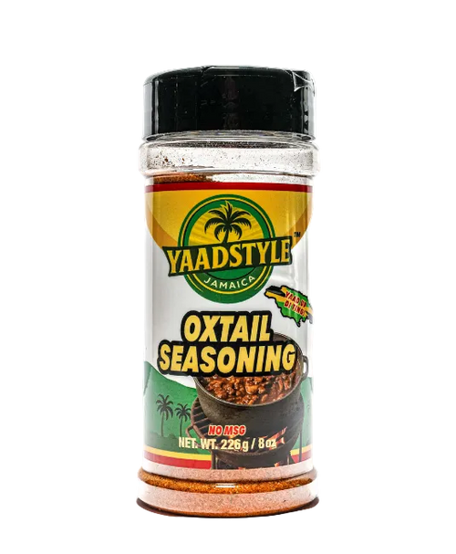 Jamaican YaadStyle Oxtail Seasoning | Authentic Jamaican Oxtail Spice Blend – 8 oz (226 g) | No MSG | Gluten-Free