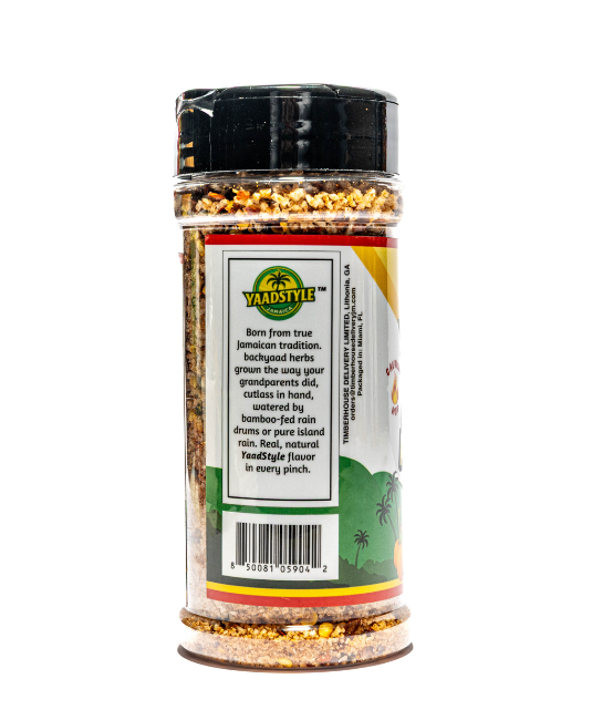 Jamaican YaadStyle™ Scotch Bonnet Pepper Mix – 8 oz | Authentic Jamaican Hot Seasoning with Fleur de Sel | Gluten-Free, No MSG