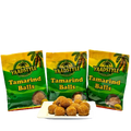 Jamaican YaadStyle Tamarind Balls | Authentic Jamaican-Style Candy – 3 Pack (2 oz Each) | Sweet & Tangy | Gluten-Free | Caribbean-Inspired Snack